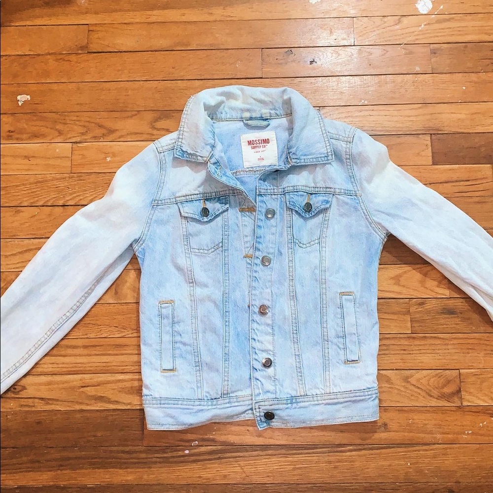 Small Light Wash Jean Jacket
